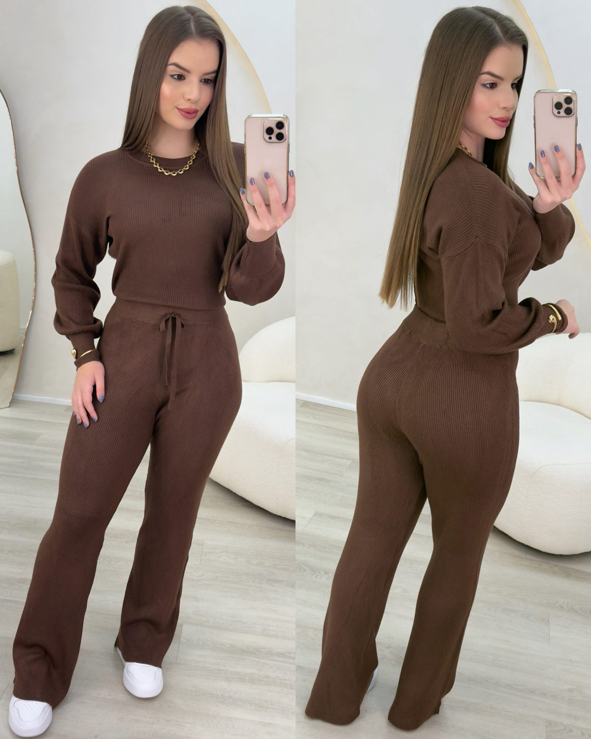 CONJUNTO ÍSIS MARROM